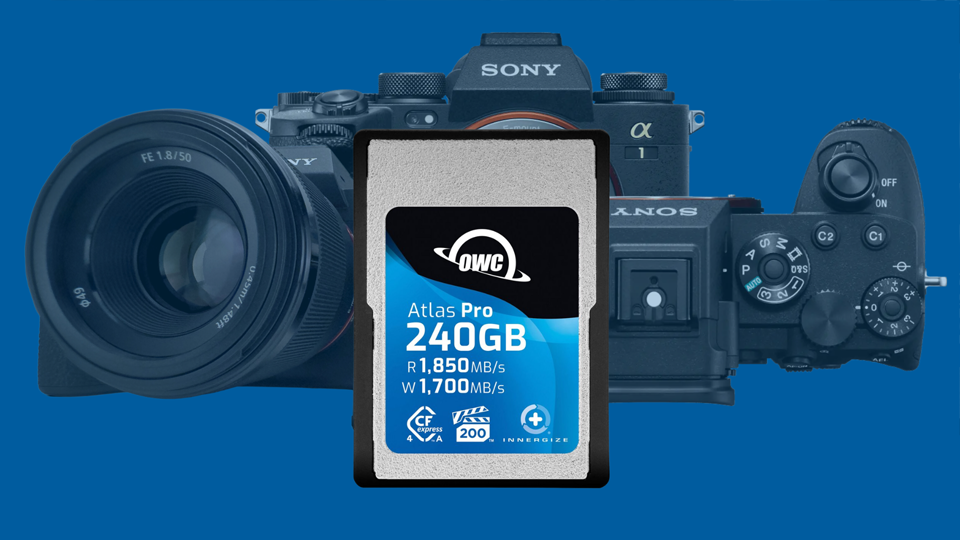 Introducing New 240GB Capacity for OWC Atlas Pro CFexpress Type A Memory Cards