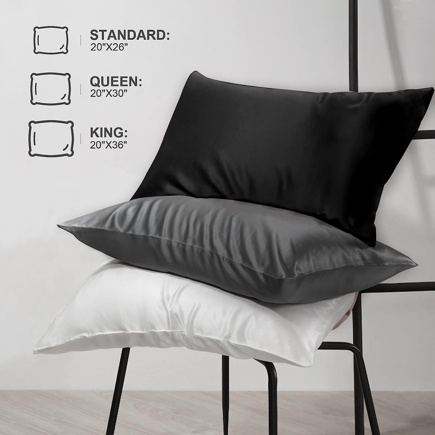 Mulberry Silk Pillowcase for Hair  Skin Health - 4